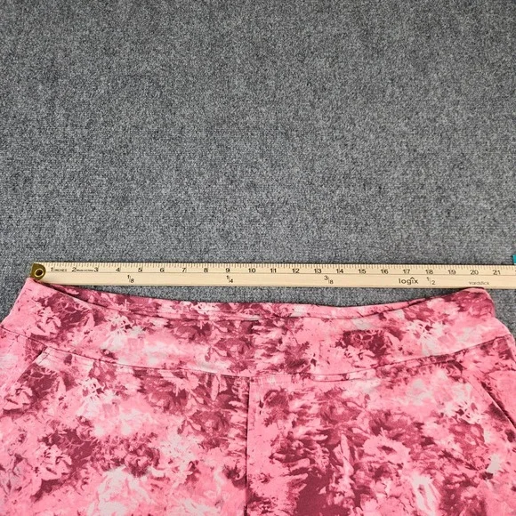 Emily B Active Wear Pink Tie Dye Capri Pants Plus Size 2X New NWT L-DS20 - Picture 3 of 8